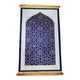 thumbnail image 5 of Alfombra De Oración Tradicional Alfombras Antideslizantes Para Cafetería Sala De Estar Ramadán Regalo Azul, 5 of 5