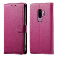 Funda Para Foxdock Samsung Galaxy S9– Cuero Premium, 3 Ranuras Para Tarjetas, Protección Contra Impactos