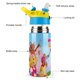 thumbnail image 3 of Mother Goose Club Botella de Agua con Tapa Pop Top de Un Toque, Acero Inoxidable, a Prueba de Fugas, para Deportes, Botella Infantil azul 12 oz, 3 of 6