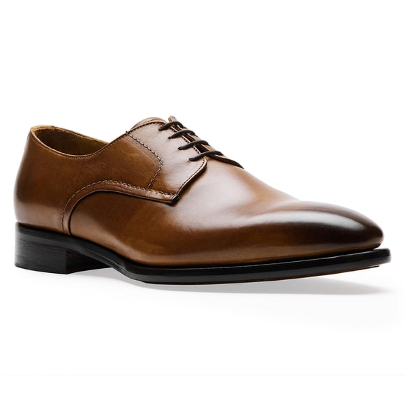 ZAPATOS HOMBRE FORMALES SUELA CUERO MAGNO CUSANI-0-01 marron claro 44