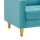 thumbnail image 3 of Sofa Retro 1c Felpa 01 Turquesa, 3 of 6