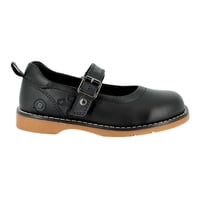 Zapato Escolar De Cuero Britton Negro Bamboo