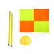 thumbnail image 2 of Bandera De Esquina De Fútbol, Postes De Agilidad De Fútbol, Bandera Deportiva De Entrenamiento Para Adultos Para Juegos, 2 Postes, Base Amarilla, 2 of 3