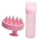 thumbnail image 3 of Botella Aplicadora De Peine De Raíces De 2 Piezas Con Masajeador De Cuero Cabelludo Para Herramientas De Cuidado Del Cabello Rosa, 3 of 3