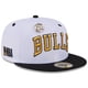 thumbnail image 2 of Gorro New Era 59fifty Chicago Bulls NBA 59Fifty Day Blanco, 2 of 5