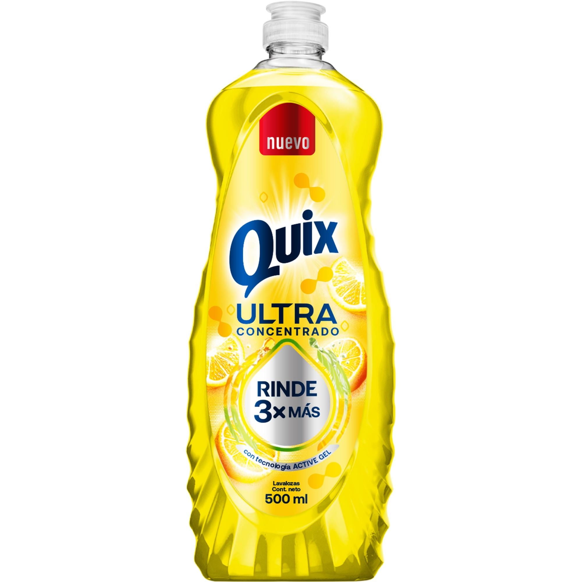 Lavaloza Ultra Concentrado Rinde 3x Más 500 ml Quix