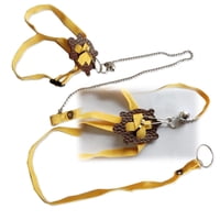 Xusx111 - 2Pcs Tortoise Leash, Cuerda De Control Ajustable Tortuga Cuerda Y Arnés Mascota Caminando Cuerda Para Pequeñas Tortugas Medianas Y Grandes Mascotas Al Aire Libre Caminando Suministros De Ent