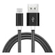 thumbnail image 1 of Cable Micro Usb A Usb Android Carga Rápida Negro, 1 of 2