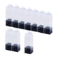 thumbnail image 4 of Cajas De Regalo De Flores Con Asa, Cajas De Regalo Transparentes, Color Negro, 10 Uds., 4 of 5
