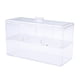 thumbnail image 1 of Caja de cosméticos de acrílico a prueba de polvo Maquillaje de almohadilla de algodón Caja de almacenamiento Joyas, 1 of 5