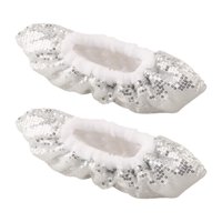 Magideal - Cubiertas Para Palas De Patines Sobre Hielo, Protectores Para Patines, Absorbentes De Agua, Protector De Palas Para Patines Sobre Hielo De Felpa Para