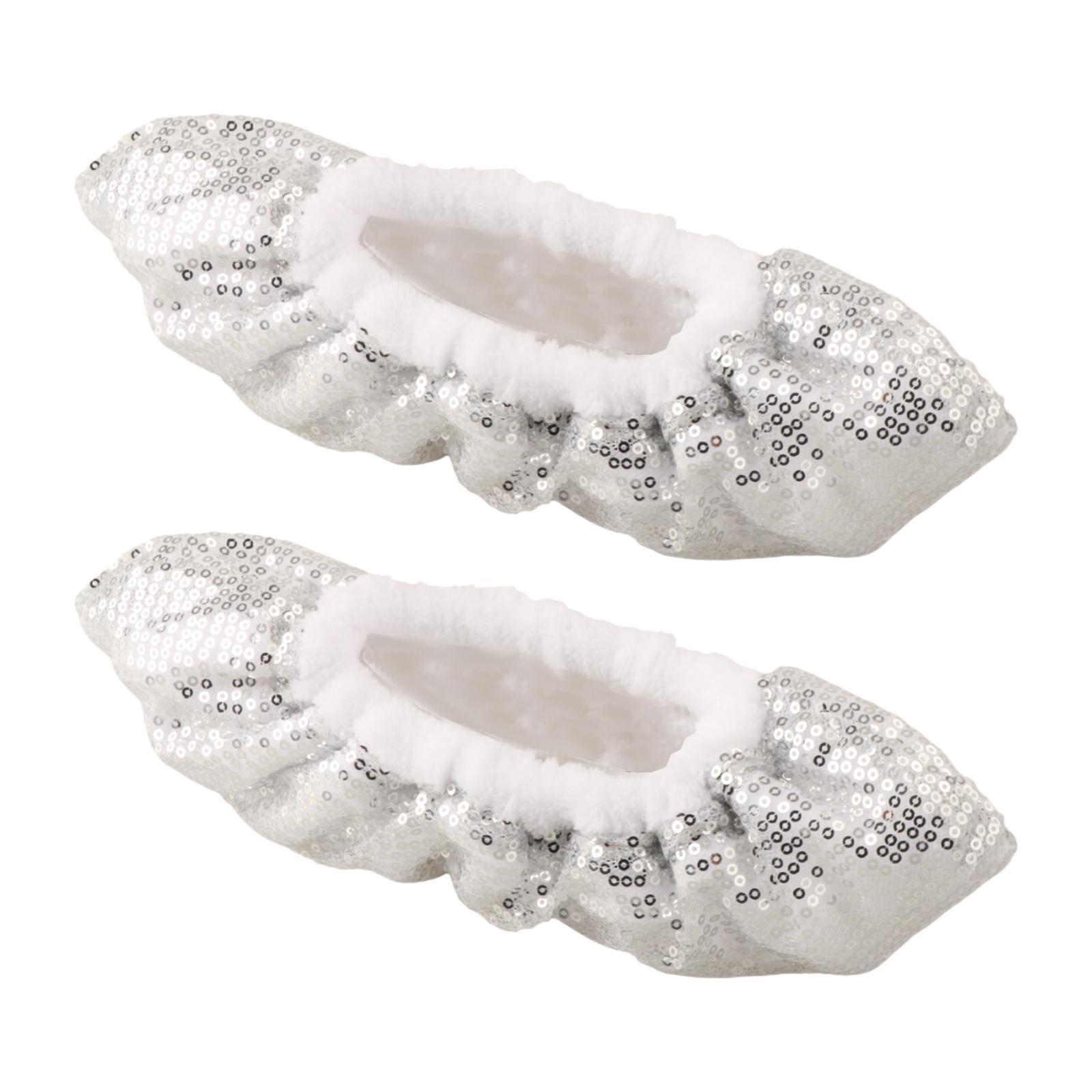 Magideal - Cubiertas Para Palas De Patines Sobre Hielo, Protectores Para Patines, Absorbentes De Agua, Protector De Palas Para Patines Sobre Hielo De Felpa Para