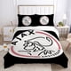 thumbnail image 1 of v210 Bed Sheets Bear Cover Double Comforter Bedding Sets Bedding Set Duvet FC A-ajax-x Cover Queen Comforter Sets Quilt Pillowcase Quilt Club 3-Piece Bedding Set (1 Duvet Cover + 2 Pillow Shams) Bed S, 1 of 5