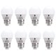 thumbnail image 1 of Bombilla LED Bluex G14, 3 W, 3000 K, blanco cálido, paquete de 8, 1 of 6