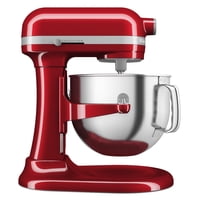 Batidora De Pie Kitchenaid De 7 Cuartos De Galón Con Forma De Cuenco Candy Apple Red