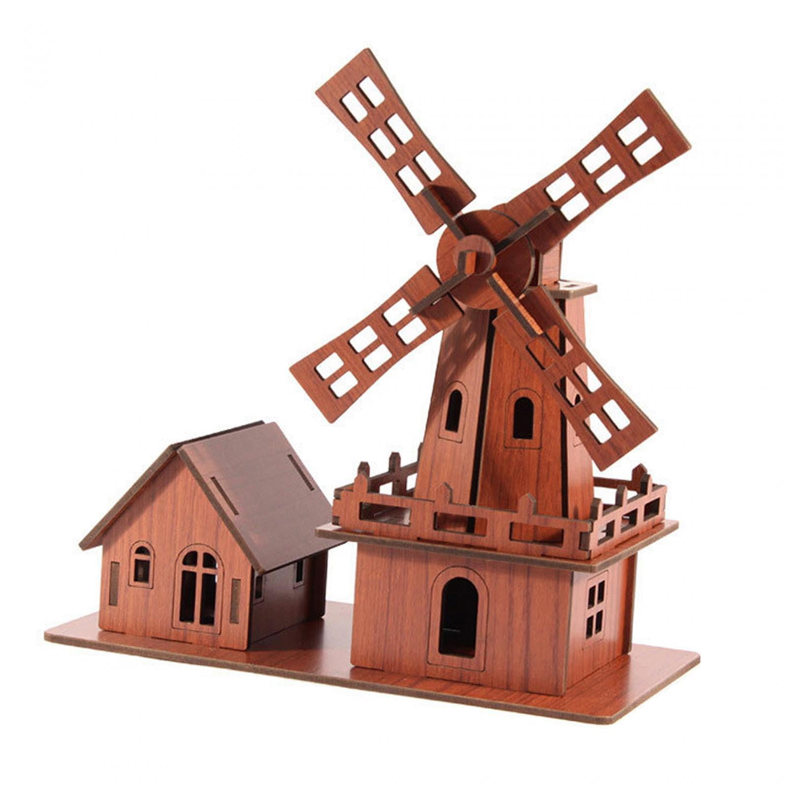 Bothyi - Rompecabezas 3d Casa De Madera Construcción De Casa De Madera Creativa Para Regalo Adultos Niños