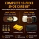 thumbnail image 2 of Kit de abrillantador de zapatos y cuidado del cuero Eagle de 13 piezas con funda de viaje, 2 of 7