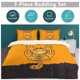 thumbnail image 5 of x19 Garfield Bed Duvet Cover Microfiber Bedding Sets 3D Printed Lightweight 3 Piece Comforter Sets, 1 Duvet Cover And 2 Pillow Shams for Kids Boys Girls 79"x90" jn19, 5 of 5