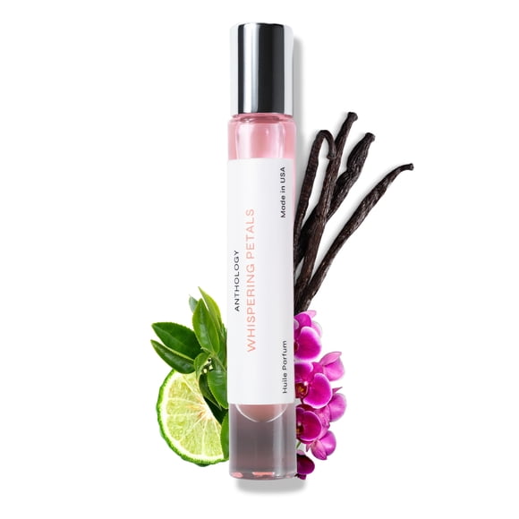 Aceite perfumado Anthology Whispering Petals para mujer, 9 ml