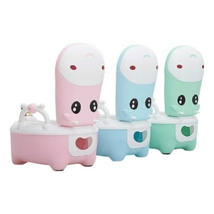 Genérico - Pelela Diseño Vaca Portatil Baño Manija Niños Nilas Lau