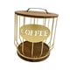 thumbnail image 1 of Contenedor Organizador De Almacenamiento Para Soporte De Cápsulas De Café Para Mostrador De Decoración De Barra De Café Aureate, 1 of 3