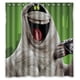 thumbnail image 1 of Cortina de ducha Monster Smile Laugh con ganchos, 167 x 183 cm, 1 of 3