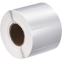 Genérica - 1000 Etiquetas Térmicas 80X40Mm Plateadas