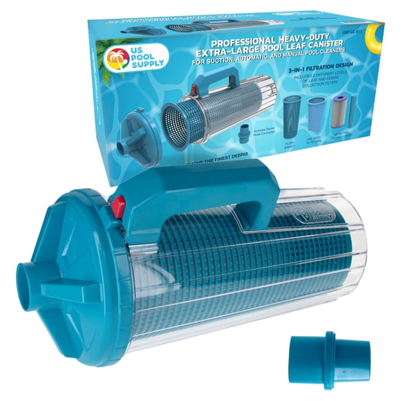 Canastilla Xl 3 En 1 Para Hojas De Piscina