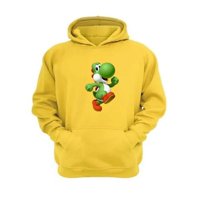 Genérico - Polerón Canguro Dinosaurio Plomeros Amarillo Talla L Unisex