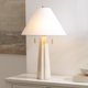 thumbnail image 4 of Lámpara de mesa SAFAVIEH 66 cm Blanco/Oro 2 luces, 4 of 4