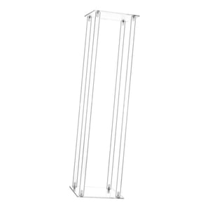 Bothyi - Soporte De Flores Geométrico Para Centro De Mesa De Boda Acrílico Desmontable Para Fiesta