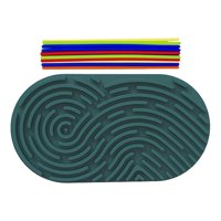 Magideal - Tablero De Actividades Para Niños, Juguete Educativo, Juguete Para Actividades De Aprendizaje Preescolar, Regalo Para Niños Y Niñas De 3 Años En Adela Verde Oscuro