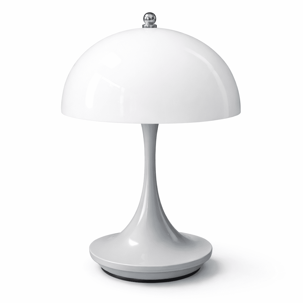 Genérica - Lampara Led Velador Recargable Calida Y Fria