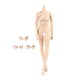 thumbnail image 1 of 1/6 Figura Femenina Cuerpo Desnudo Hombros Estrechos Con Cuello 12 '' Mu?eca Flexible Blanco A, 1 of 5