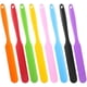 thumbnail image 1 of 7 espátulas de silicona multicolor, espátula de goma con mango de acero inoxidable, espátula antiadherente resistente al calor para cocinar, mezclar y hornear., 1 of 7