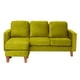 thumbnail image 2 of Seccional Venecia Intercambiable Tela Velvet Pistacho, 2 of 5