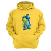 Genérico - Polerón Canguro Fabrica De Monstruos Amarillo Talla L Unisex