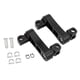 thumbnail image 2 of Extensiones de estriberas para pasajeros de motocicleta, ajustables, izquierda y derecha, 500264235A2, instalación práctica profesional, reemplazo de Negro, 2 of 5