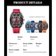 thumbnail image 3 of Reloj Cronagrafo PASOY Hombre Correa Goma Negro Quartz, 3 of 3