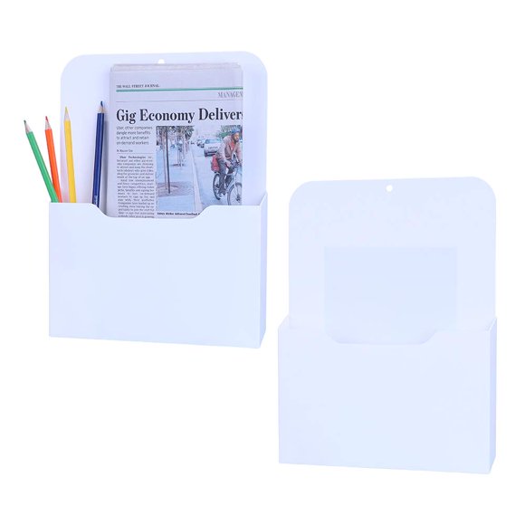 Porta documentos Antner pack de 2 unidades blanco 30 cm × 24 cm