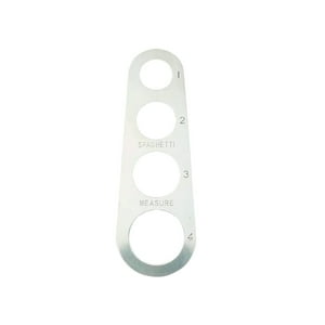 Genérico - Herramienta Medición De Espaguetis 18Cm Acero Accesorio Cocina