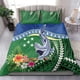 thumbnail image 3 of Juego de cama Melanesia Islas Salomón Tatuaje Tiburón Tropical LT9, 3 of 3