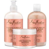 Set De Cuidado Capilar Sheamoisture Coconut & Hibiscus Curl Trio