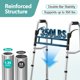 thumbnail image 4 of Andador Plegable de Aluminio Ajustable HOMENURSE 3.5 kg Plata, 4 of 9