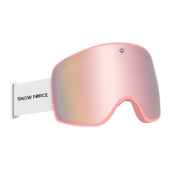 Antiparras Magnéticas Ski & Snowboard North Pole / Rosa - Rosa - Blanco