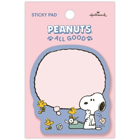 Sticky Notes Hallmark Snoopy All Good Think, 30 Hojas