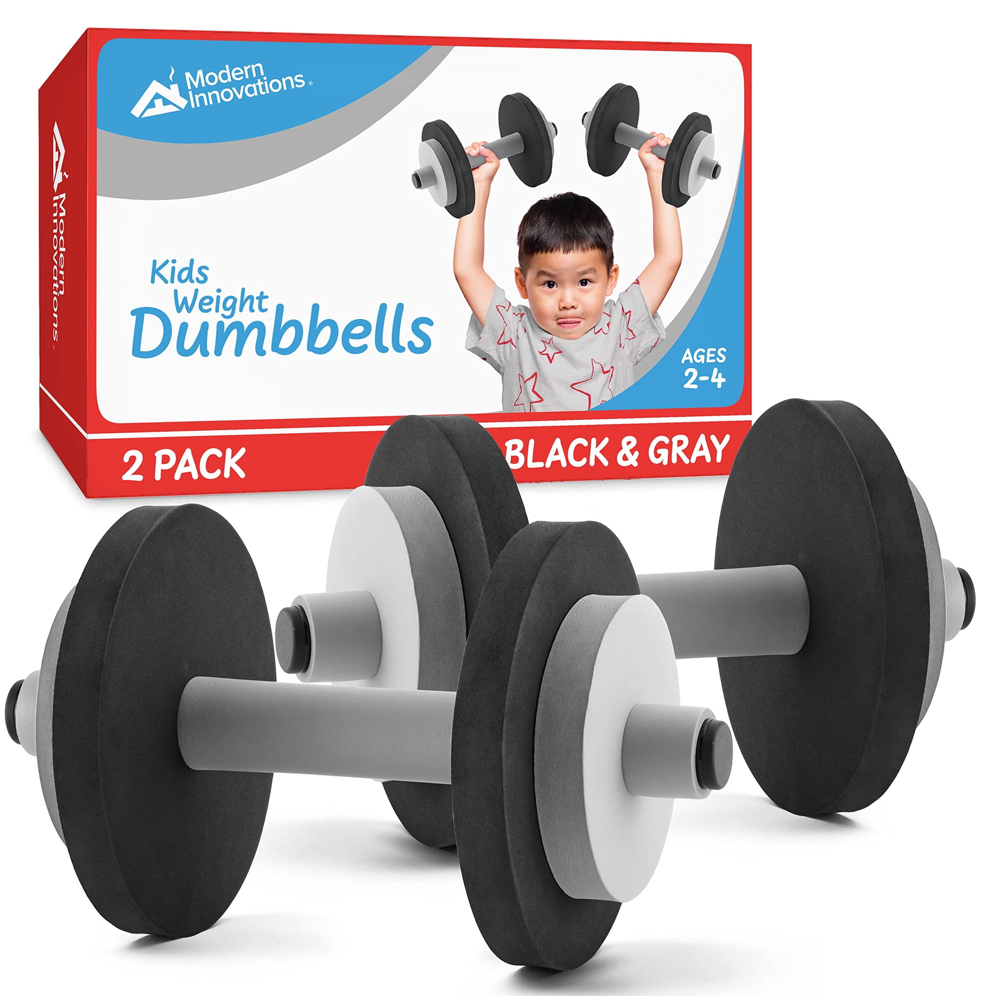 Juego De Mancuernas Para Niños Modern Innovations De 0.45 Kg (paquete De 2)