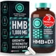 thumbnail image 1 of Suplemento Wild Fuel HMB 1000 mg con Vitamina D3 180 Cápsulas, 1 of 3