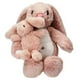 thumbnail image 2 of Conejito de peluche Nelly con su tierno bebé Princess Mimi, 2 of 5