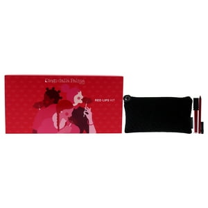 Diego Dalla Palma - Kit De Labios Rojos De Para Mujer - Brillo De Labios Push Up -, Maquillaje Estudio Quédate En Mí Delineador De Labios -, Bolsa